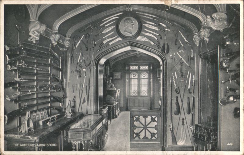 The Armoury, Abbotsford Scotland