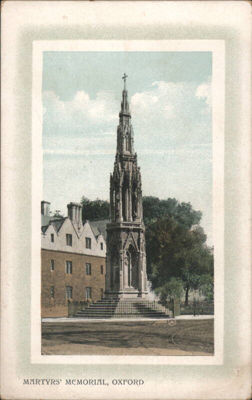 Martyrs' Memorial, Oxford United Kingdom Oxfordshire
