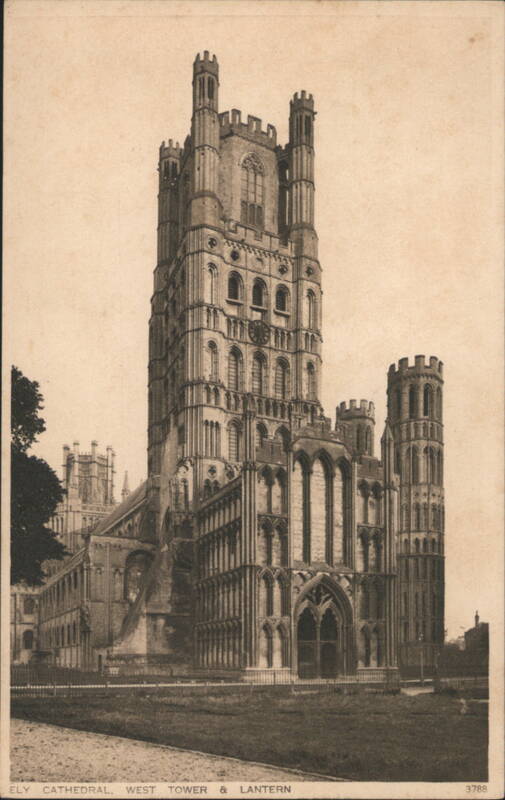 Ely Cathedral, West Tower & Lantern United Kingdom