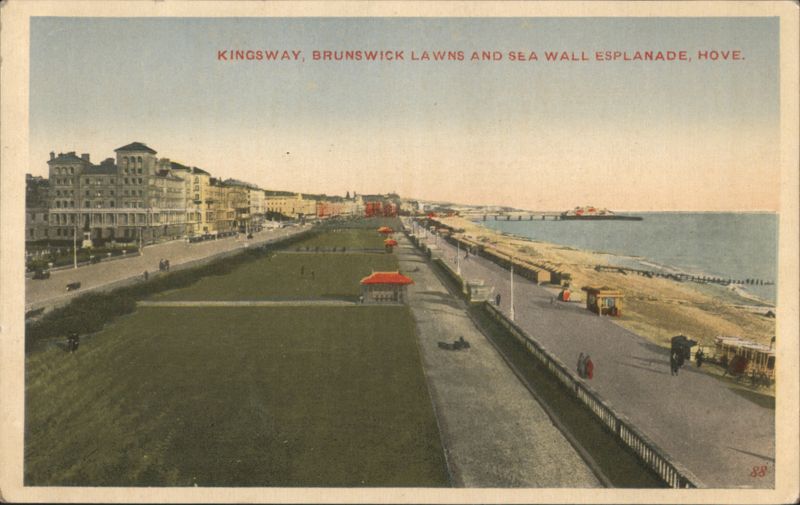 Kingsway, Brunswick Lawns & Sea Wall Esplanade Hove United Kingdom