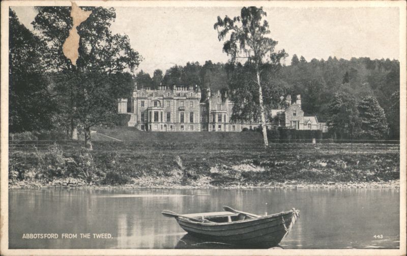 Abbotsford from the Tweed United Kingdom