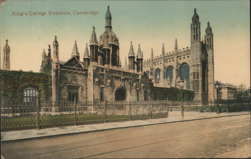 King's College Entrance, Cambridge United Kingdom Cambridgeshire