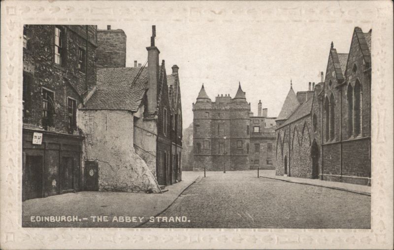Edinburgh - The Abbey Strand Scotland
