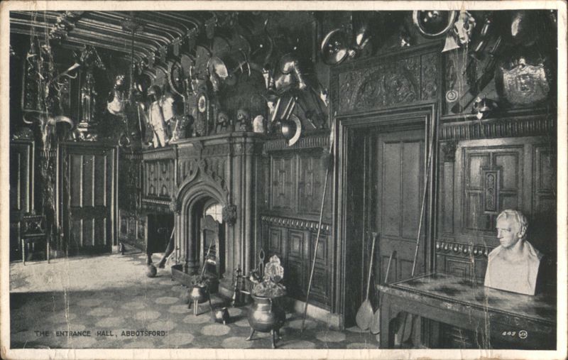 Abbotsford Entrance Hall Scotland