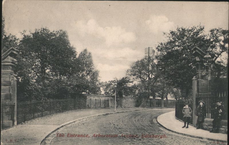 The Entrance, Arboretum Avenue, Edinburgh Scotland
