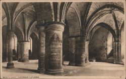 Becket's Ghost, Canterbury Cathedral Postcard