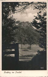 Heuberg im Inntal Mountain Landscape Postcard