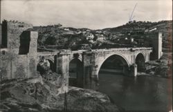 Puente de San Martín, Tagus River Postcard