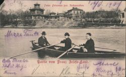 Franz Josefs-Land, Peter Primmer jun. Restauration, Rowboat Postcard