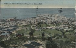 Bird's Eye View of Panama City, from Ancon Hill Postcard