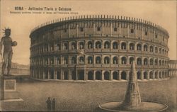 Colosseo, Anfiteatro Flavio, Roma Postcard