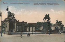 National Monument of Emperor William I, Berlin Postcard