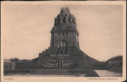 Völkerschlacht-Denkmal, Leipzig - Gott mit uns Postcard