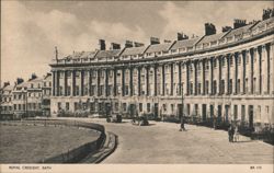 Royal Crescent, Bath Postcard