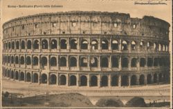 Roma - Anfitreatro Flavio detto Colosseo Postcard