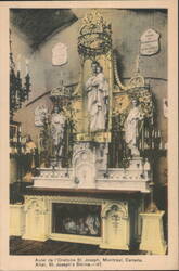 Oratoire St. Joseph Altar, St. Joseph's Shrine Postcard
