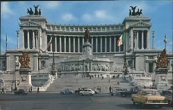 Monument to Victor Emmanuel II, Rome Postcard