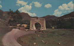 Clunie Memorial Arch, Perthshire, Scotland Postcard