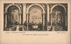 Il Convito del Signore in casa di Levi, Veronese Postcard