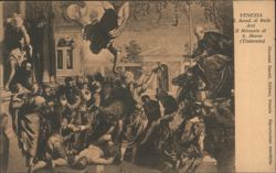 Il Miracolo di S. Marco, Tintoretto, Venezia Postcard