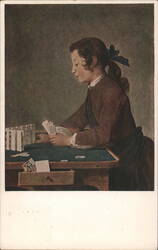 The House of Cards, Chardin Postcard