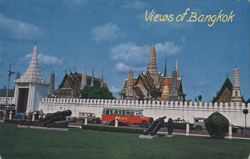 Emerald Buddha Temple, Views of Bangkok Postcard