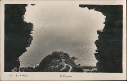 Blanes, El Convent, Sea View Postcard