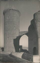 Castle Tower and Archway Postcard