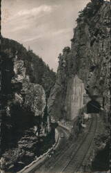Höllental, Southern Black Forest, Hirschsprung Postcard