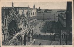 St. Mark's Square, Doge's Palace Postcard