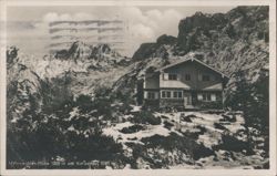 Mittenwalder-Hütte, Karwendel Mountains Postcard