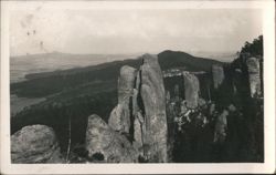 Prachov Rocks, Raven Rocks Postcard