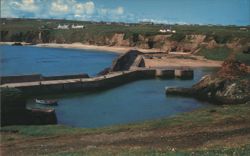 Port of Ness Harbour, Isle of Lewis Postcard