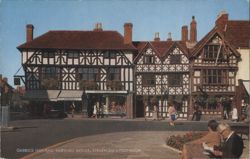Garrick Inn & Harvard House, Stratford-upon-Avon Postcard
