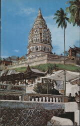 Ayer Itam Pagoda, Penang Postcard