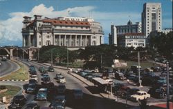 Fullerton & Bank of China Buildings, Anderson Bridge Postcard