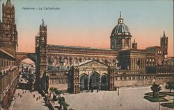 Palermo La Cattedrale Postcard