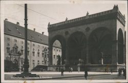 München Feldherrnhalle & Residenz Postcard