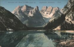 Dürrensee mit Monte Cristallo, Ampezzaner Dolomiten, Tirol Postcard