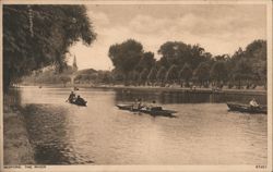 Bedford, The River Postcard