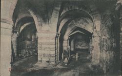 The Crypt, St. Mary's Church, Warwick Postcard