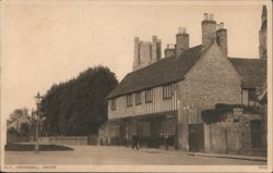 Ely, Cromwell House Postcard