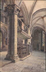 Tomb of the Black Prince, Canterbury Cathedral Postcard