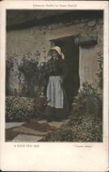 A Hale Old Age, Character Study by James Patrick Postcard