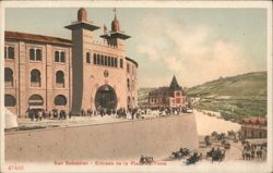 Entrada de la Plaza de Toros Postcard