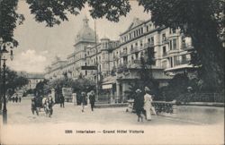 Grand Hôtel Victoria, Interlaken Postcard