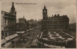 Princes Street, looking East Postcard