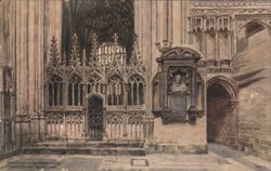 Transept of the Martyrdom, Canterbury Cathedral Postcard