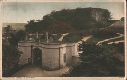 Nottingham Castle & Gateway Postcard
