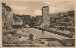 Rosslyn Castle, The Beacon Tower From The Keep Postcard